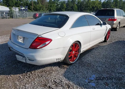 2008 Mercedes-Benz Cl 550 из США, поврежденный, VIN WDDEJ71X38A012551